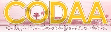 CODAA — College of the Desert Adjunct Association